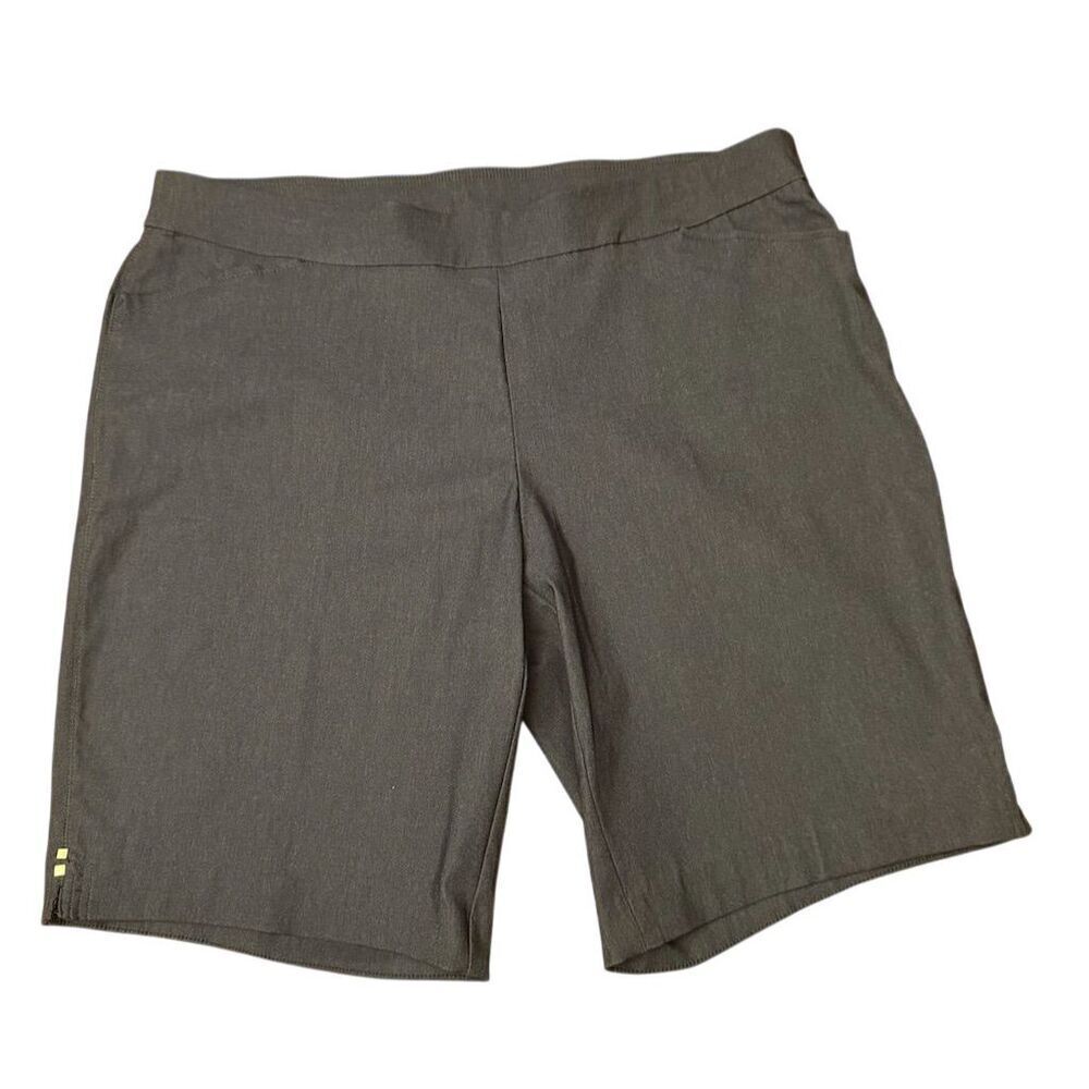 Kim Rogers Women Blue Chino Shorts Size 22W